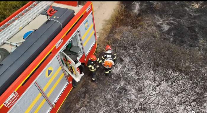 Incendii devastatoare de vegetație în România. Peste 1.000 de hectare afectate în ultimele zile | FOTO