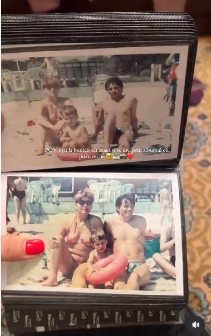 Carmen Grebenișan, imagini de colecție cu întreaga familie. Cum arăta influencerița în copilărie: "Dacă viața e bine trăită..." | VIDEO