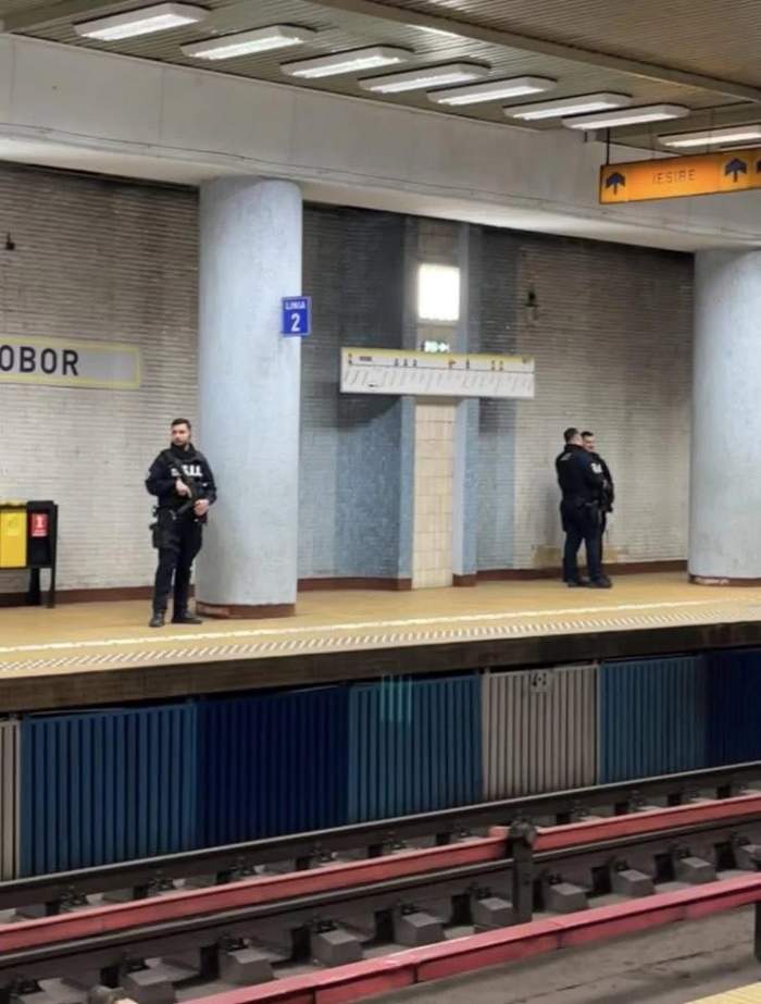 Jandarmeria Română explică prezența armată a jandarmilor la metrou: „Nu trebuie să vă speriați”