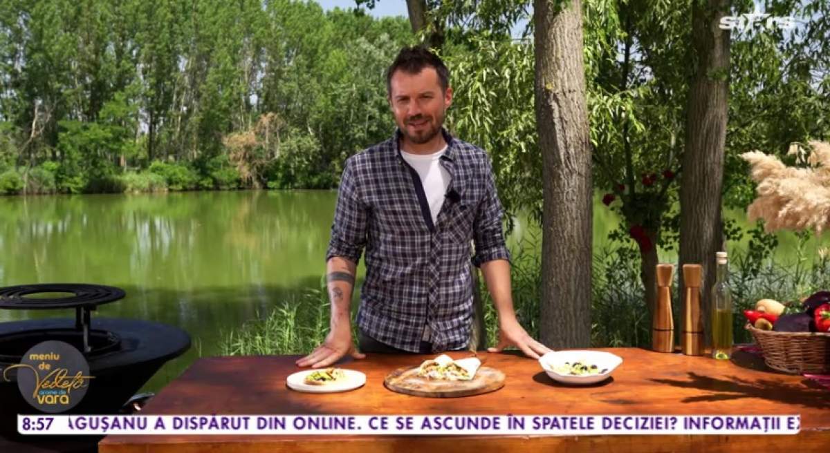 Gyros de pui și tzatziki, după rețeta lui Chef Horia Manea. Preparatul delicios pe care să îl încerci