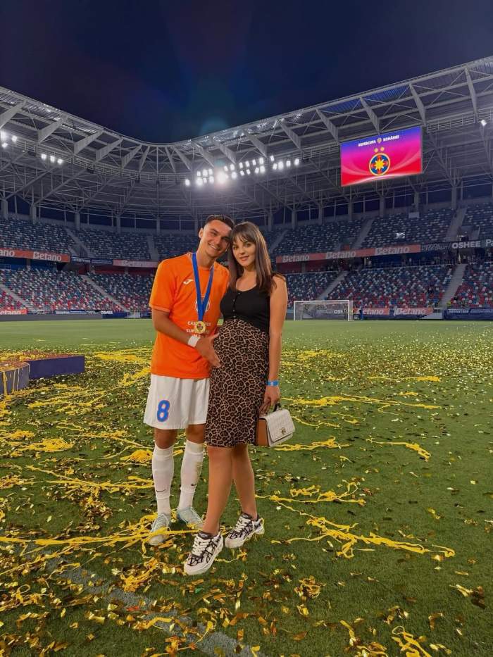 Adrian Șut a devenit tată! Soția lui, Bianca, a adus astăzi pe lume o fetiță