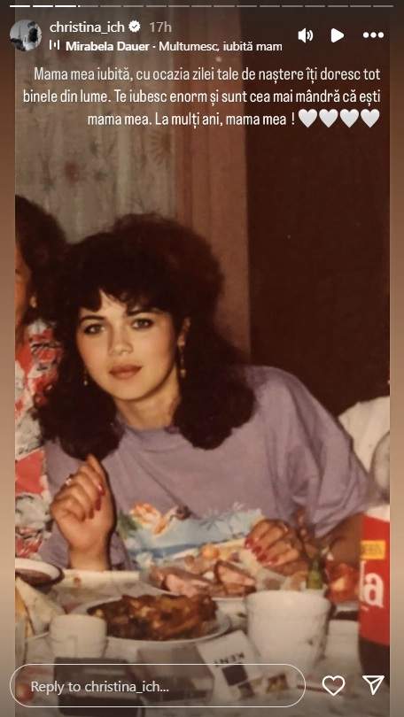 cristina ich si mama