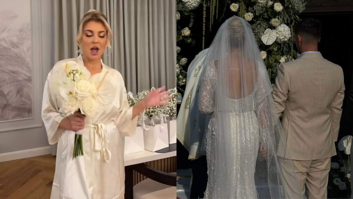 Lorena Popa, celebra tiktokeriță, s-a măritat! Imagini inedite de la nuntă! Ce rochie a ales | FOTO