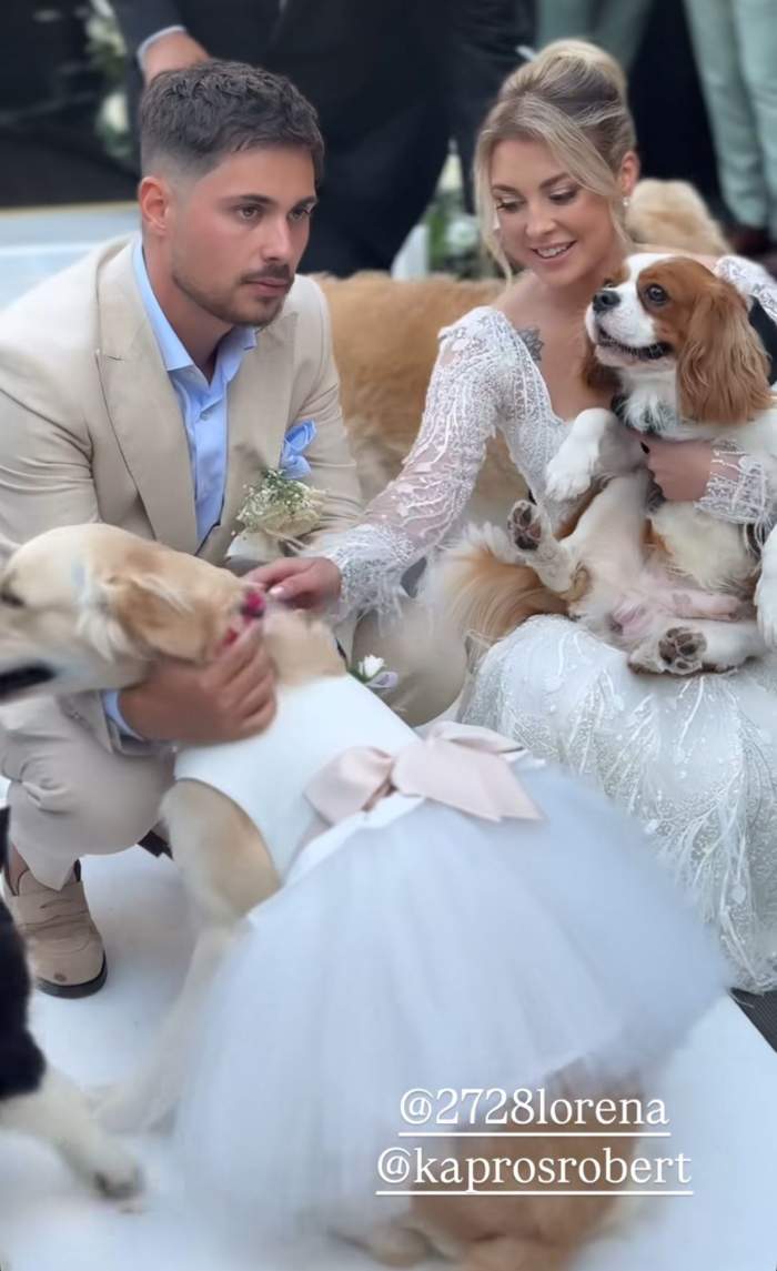 Lorena Popa, celebra tiktokeriță, s-a măritat! Imagini inedite de la nuntă! Ce rochie a ales | FOTO