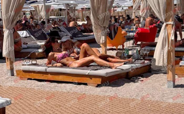 Geanina Ilieș dă foc plajei din Mamaia! Prezentatoarea Știrilor Antena Stars arată IMPECABIL în costum de baie!