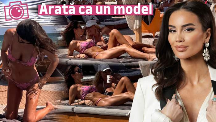 Geanina Ilieș dă foc plajei din Mamaia! Prezentatoarea Știrilor Antena Stars arată IMPECABIL în costum de baie!