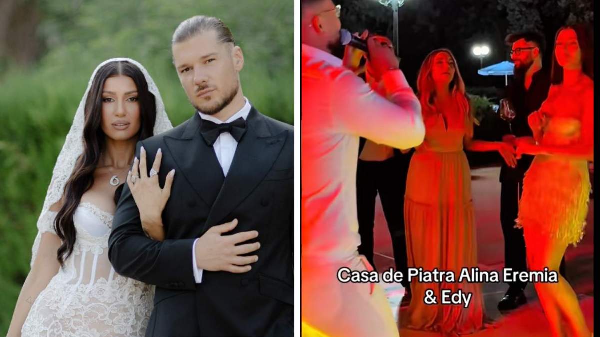 Alina Eremia s-a distrat pe manele la propria nuntă! Ce artist i-a cântat vedetei | VIDEO