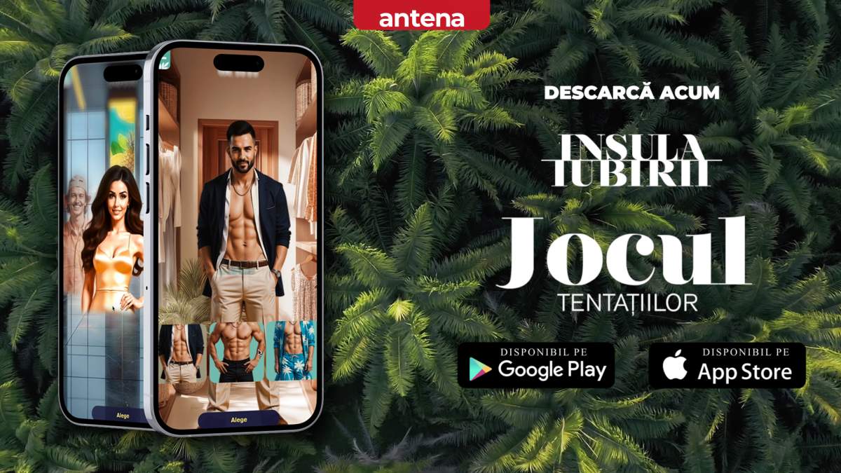 Antena 1 anunță lansarea primului joc inspirat de un reality show: Insula Iubirii – Jocul Tentațiilor. Aplicația este disponibilă atât pentru utilizatorii Android, cât și iOS.