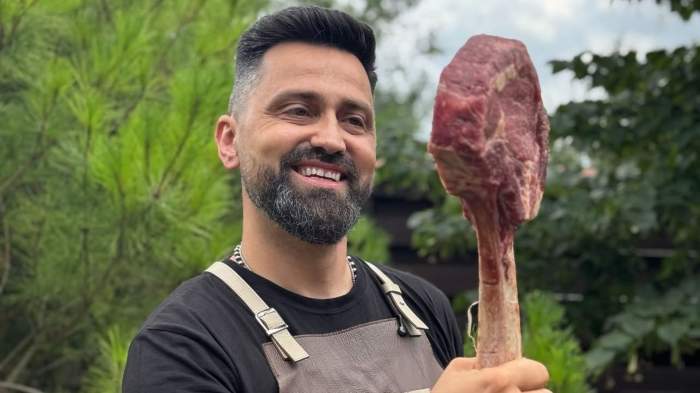 Chef Orlando Zaharia, imagini rare cu tatăl său! Cum arată bărbatul care l-a crescut pe juratul de la Chefi la cuțite | FOTO
