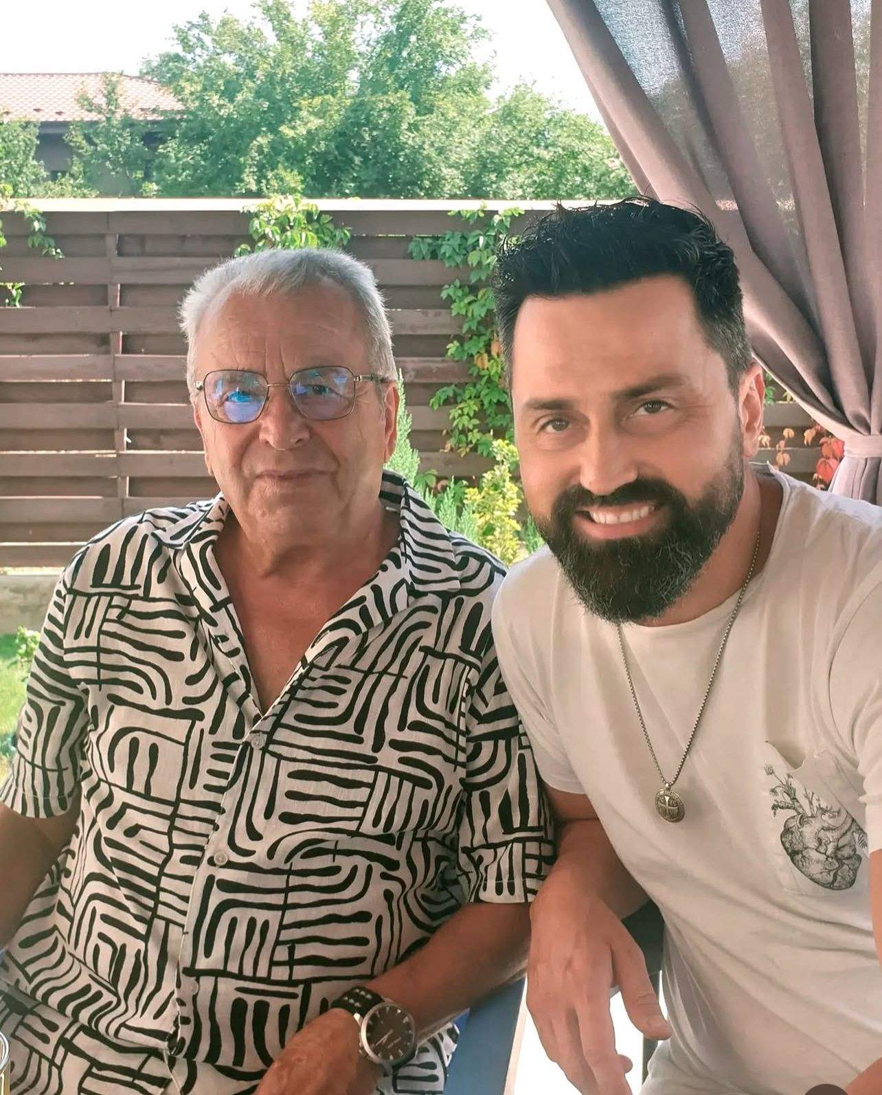Chef Orlando Zaharia, imagini rare cu tatăl său! Cum arată bărbatul care l-a crescut pe juratul de la Chefi la cuțite | FOTO
