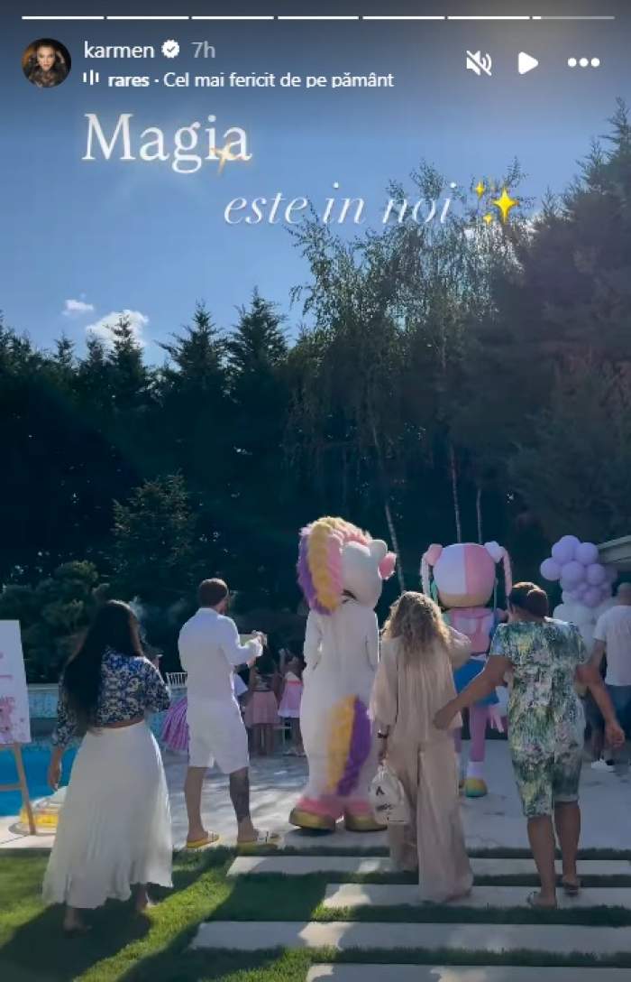 Karmen Minune, petrecere de vis pentru fiica ei, Sofia! Micuța a împlinit 6 ani | FOTO