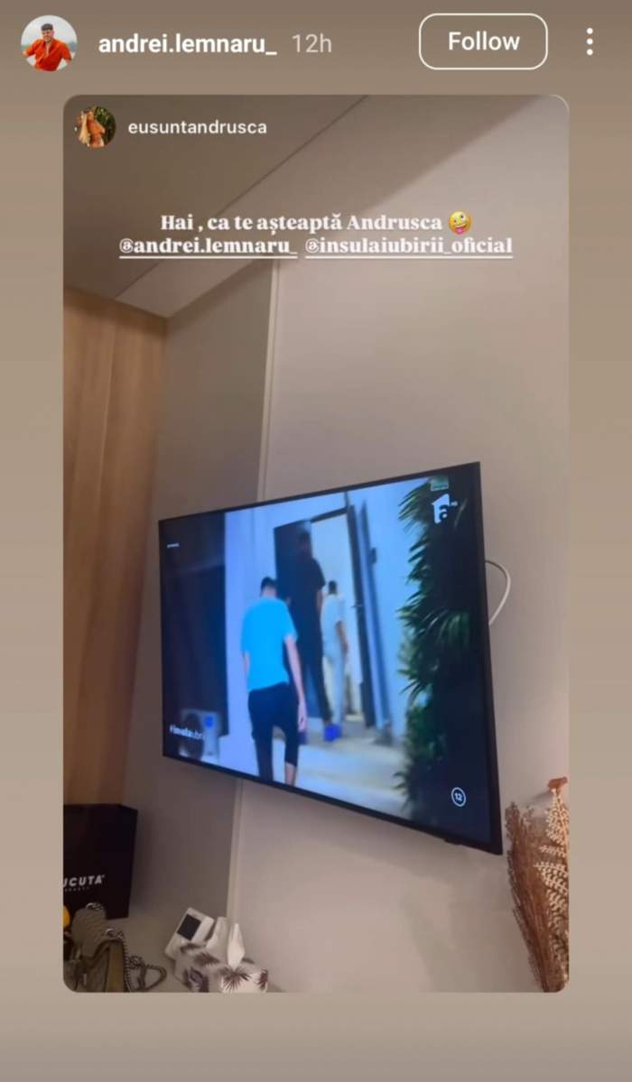 mesajul Andrușcăi pentru Andrei Lemnaru