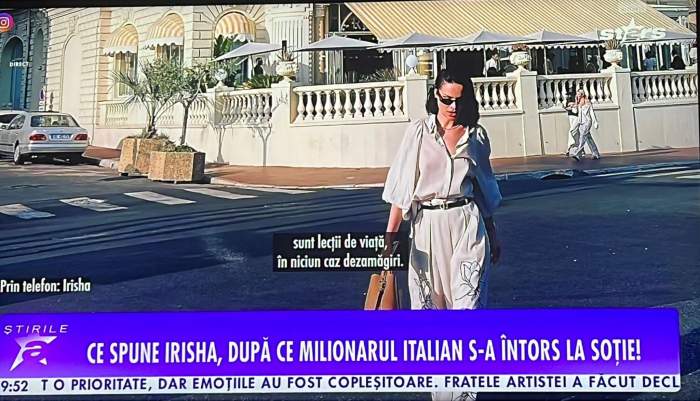 Irisha, declarații exclusive pentru Știrile Antena Stars după ce fostul ei iubit s-a întors la soție. Ce regretă vedeta: "Sunt decizii care nu au fost neapărat corecte față de mine"