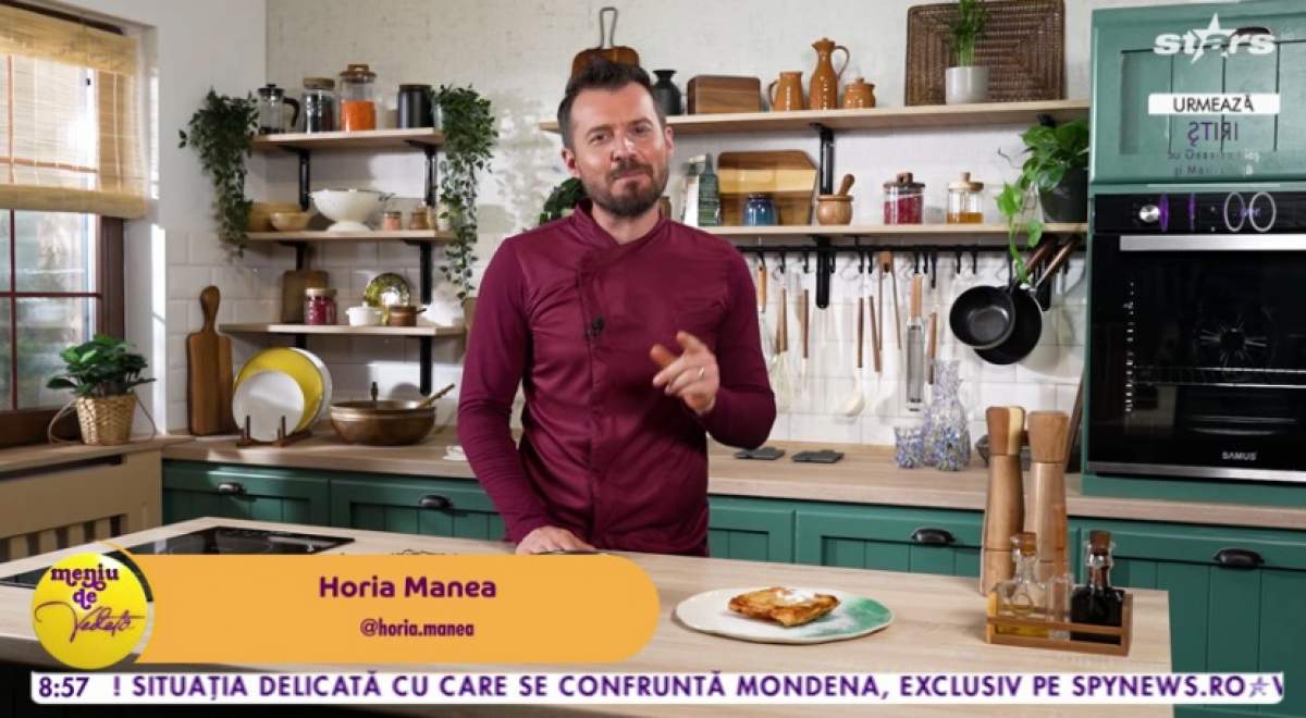 Tocăniță de vită după rețeta lui Chef Horia Manea. Ingredientele pentru un fel principal delicios