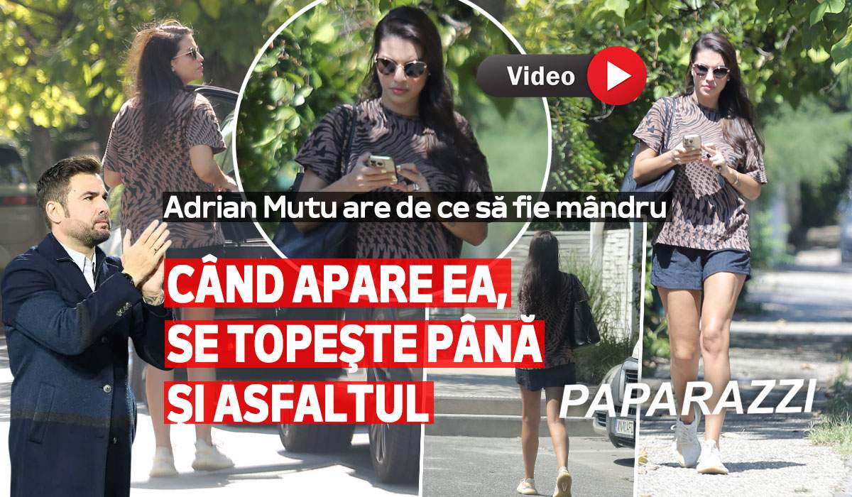 Adrian Mutu are de ce să fie mândru! Când apare Sandra, se topește până și asfaltul | PAPARAZZI