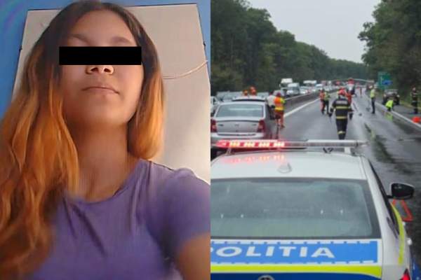 Ultimul mesaj transmis de Georgiana, adolescenta care a murit alături de iubitul ei pe autostrada A1. Mama fetei este distrusă de durere | FOTO