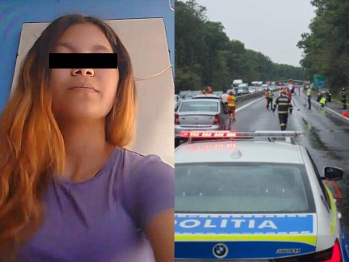 Georgiana, adolescenta moartă în accidentul de pe autostrada A1