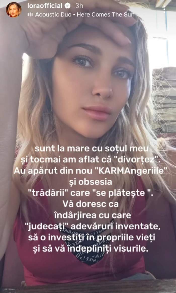 mesajul Lorei