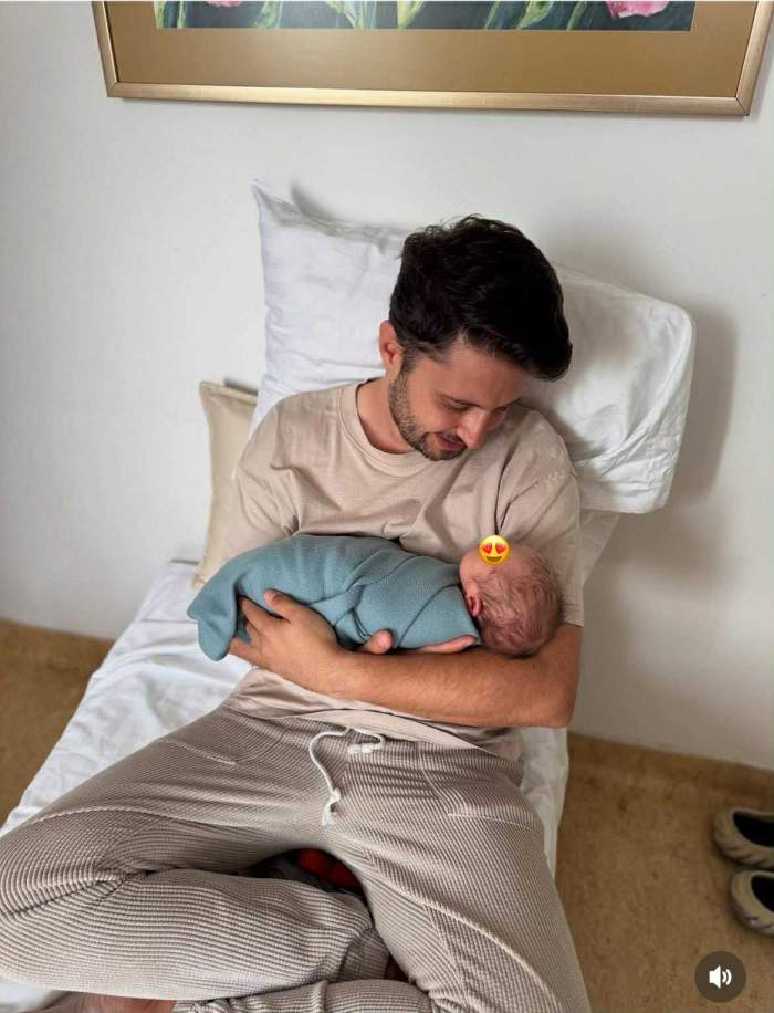Florian Rus a devenit tată pentru prima dată! Primele imagini cu bebelușul: "Voi face tot ce pot, puștiule" | FOTO