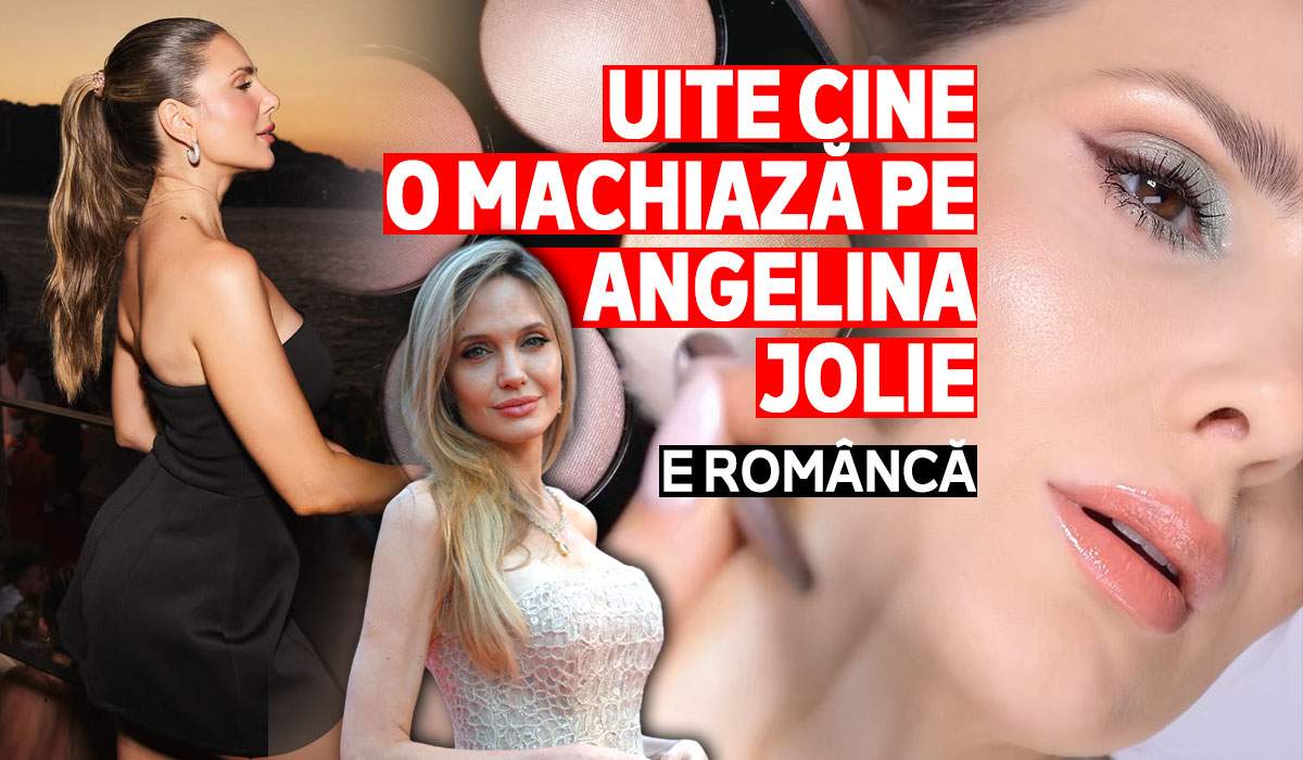 Povestea fabuloasă de viaţă a singurei românce care o machiază pe Angelina Jolie! Trăieşte la Paris cu soţul şi fiul, şi este şi ea, la rându-i virală pe net