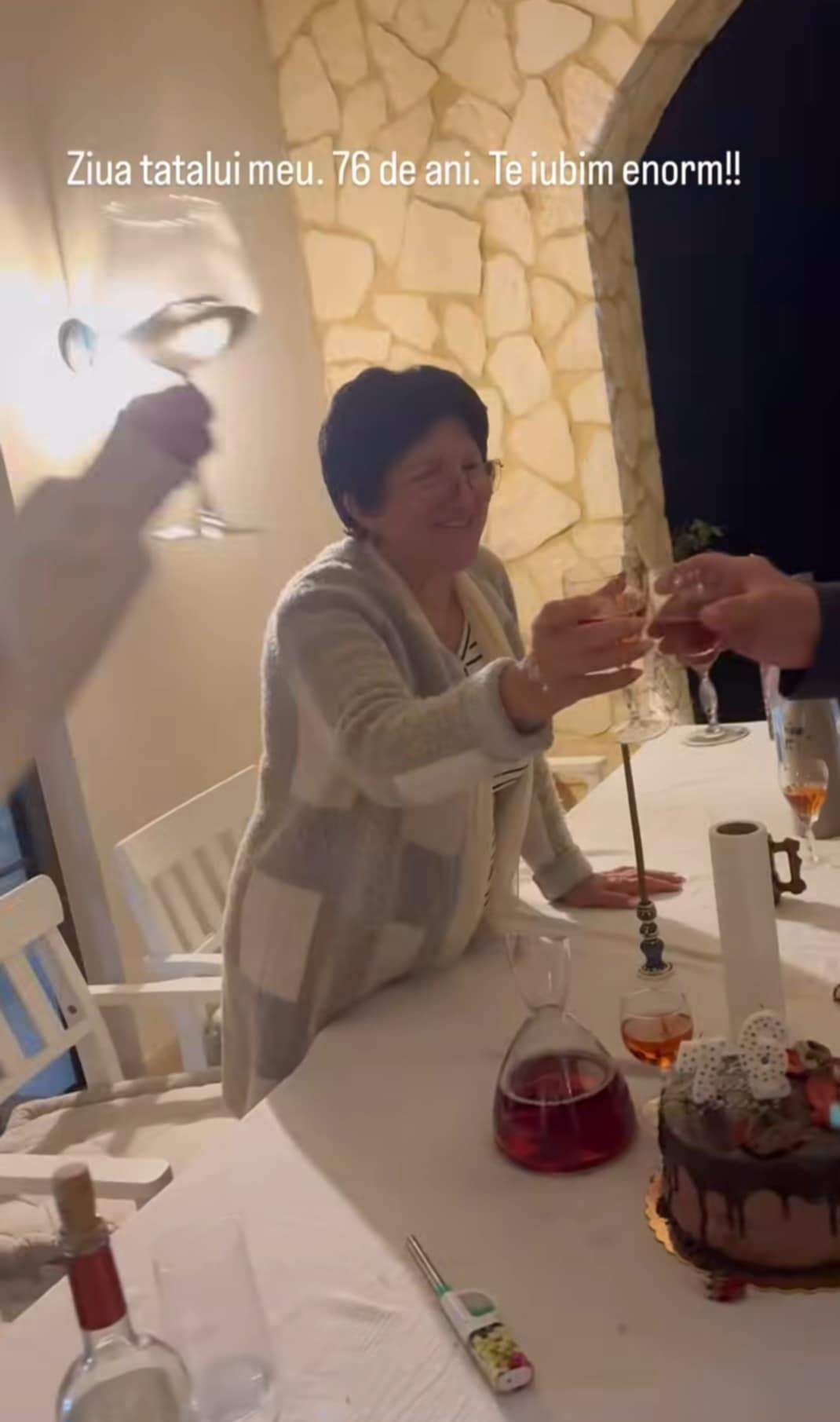petrecerea tatălui Adelei Popescu