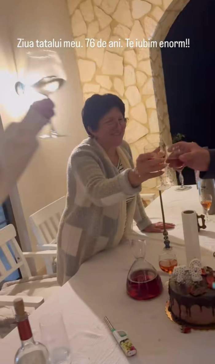 petrecerea tatălui Adelei Popescu