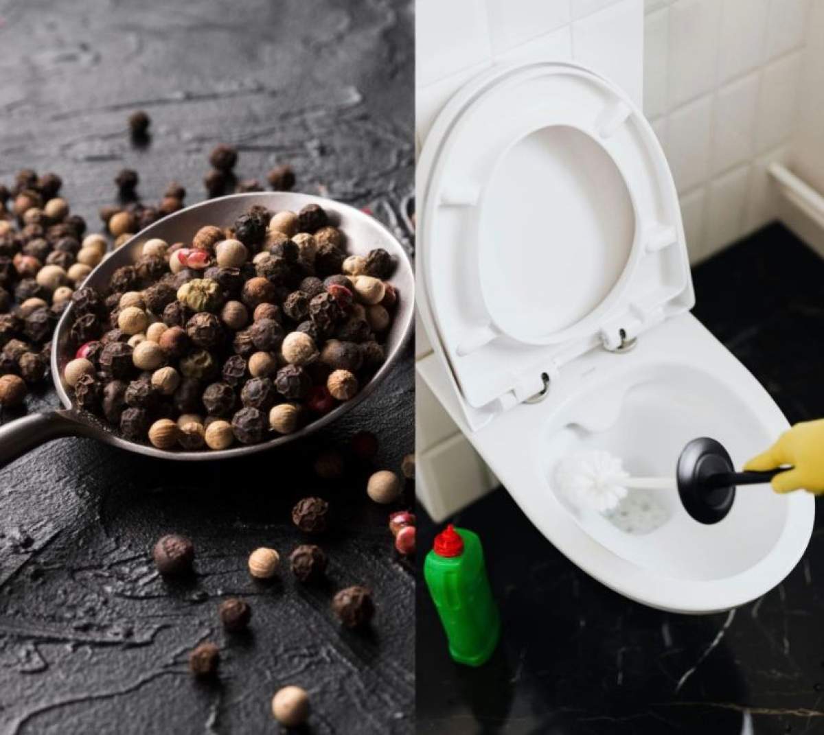 De ce să torni piper negru în vasul de toaletă. Ce se va întâmpla?