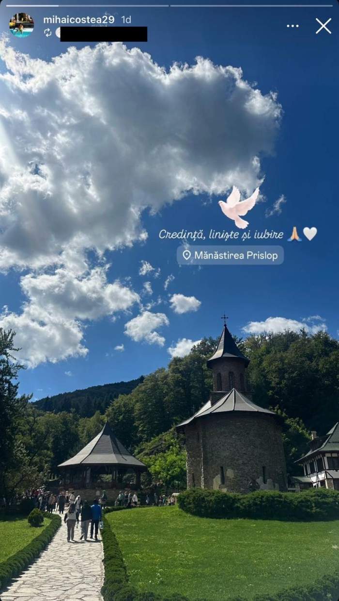 postare Mihai costea și noua iubita