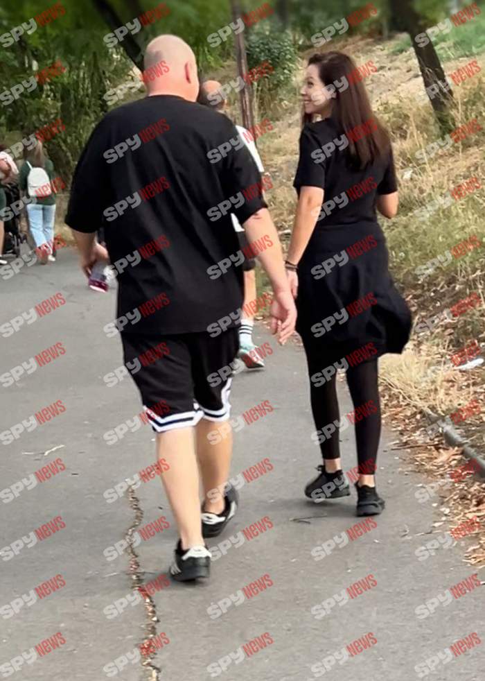 iuliana luciu si fady zaidan impreuna in parc
