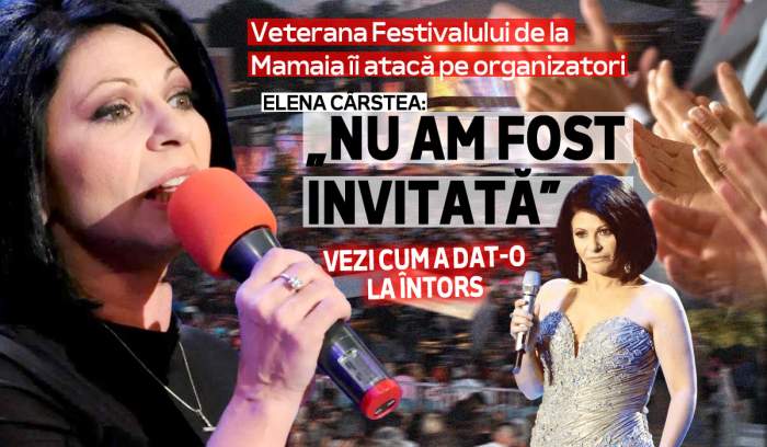 Veterana Festivalului de la Mamaia îi atacă pe organizatori. Elena Cârstea: „Nu am fost invitată”. Vezi cum a dat-o la întors