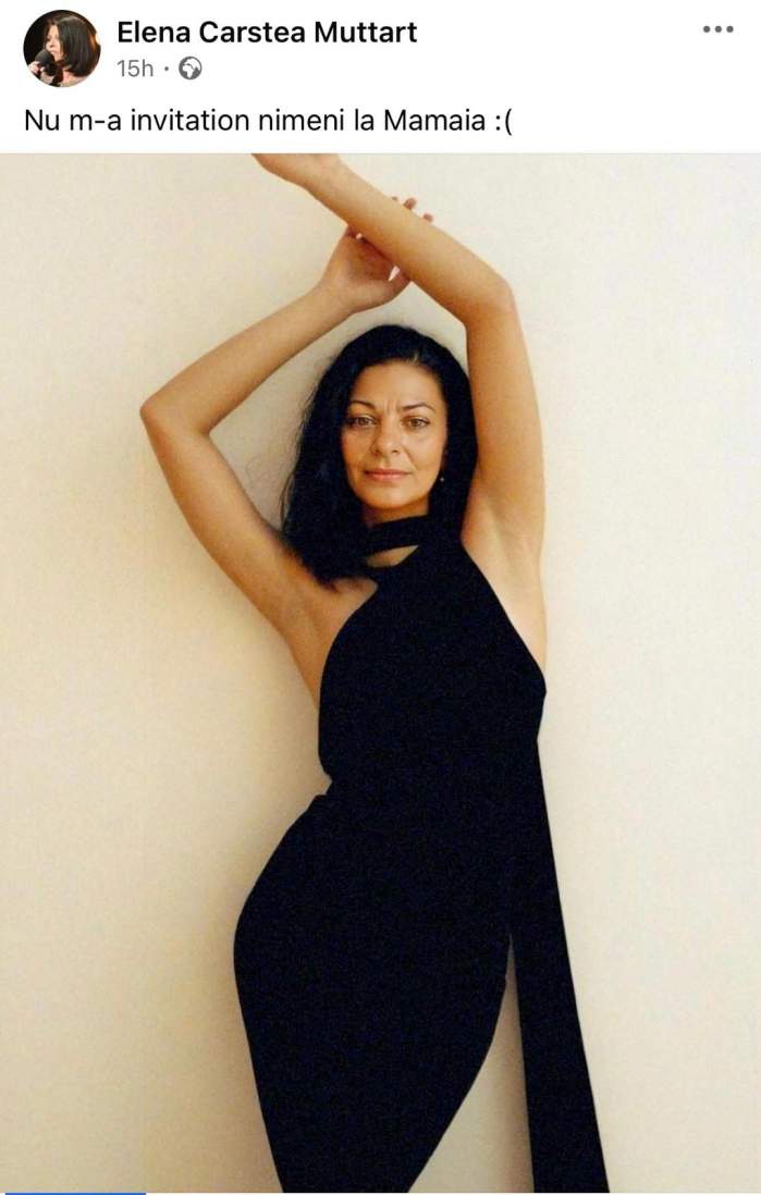Elena Cartea dezamagita