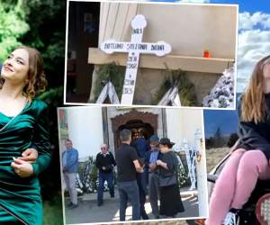 Imaginile durerii! Ștefania și Ștefan au fost înmormântați împreună! Familiile lor sunt cutremurare de suferință | FOTO