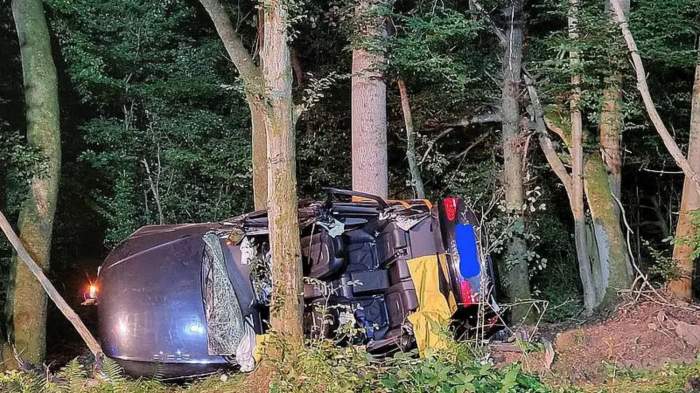Tragedie pe o șosea din Germania! Patru români au murit într-un accident devastator