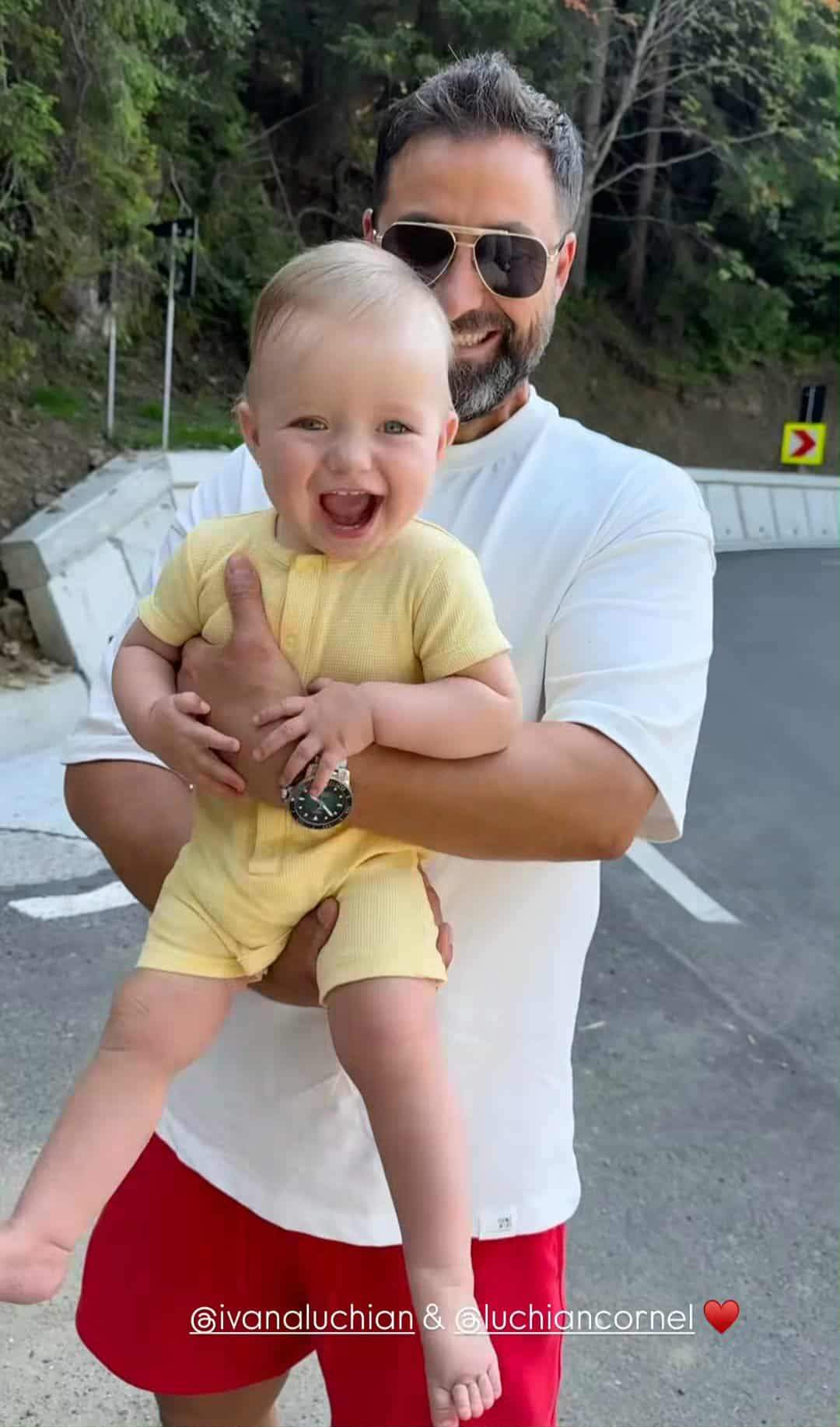 Cornel Luchian și fiica lui