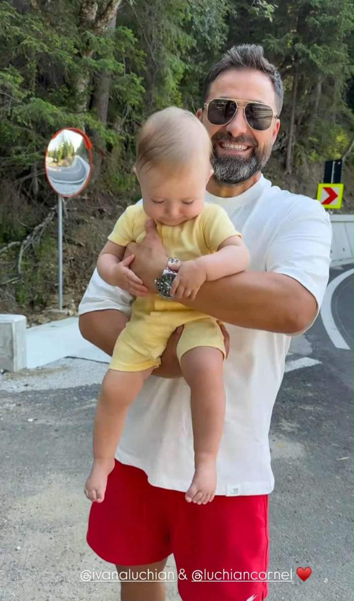 Cornel Luchian și fiica lui