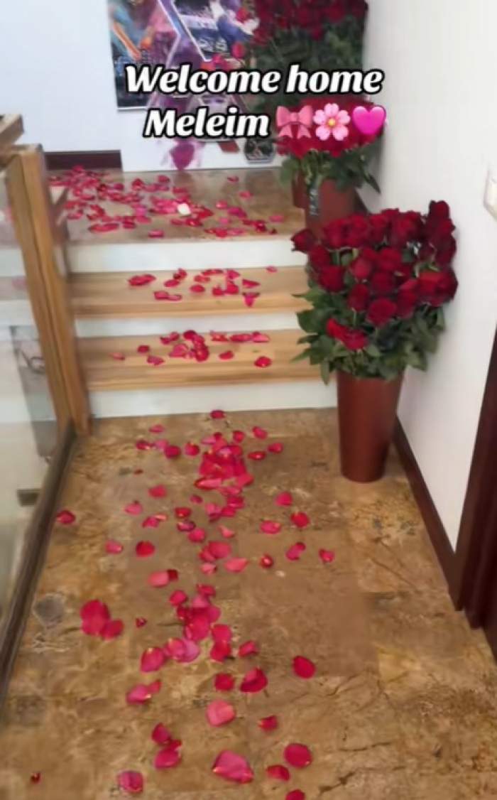 Luis Gabriel și Haziran și-au dus fetița acasă! Micuța Meleim a fost întâmpinată cu un decor de vis | VIDEO