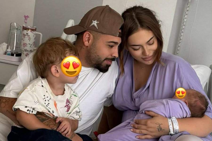 Luis Gabriel și Haziran și-au dus fetița acasă! Micuța Meleim a fost întâmpinată cu un decor de vis | VIDEO
