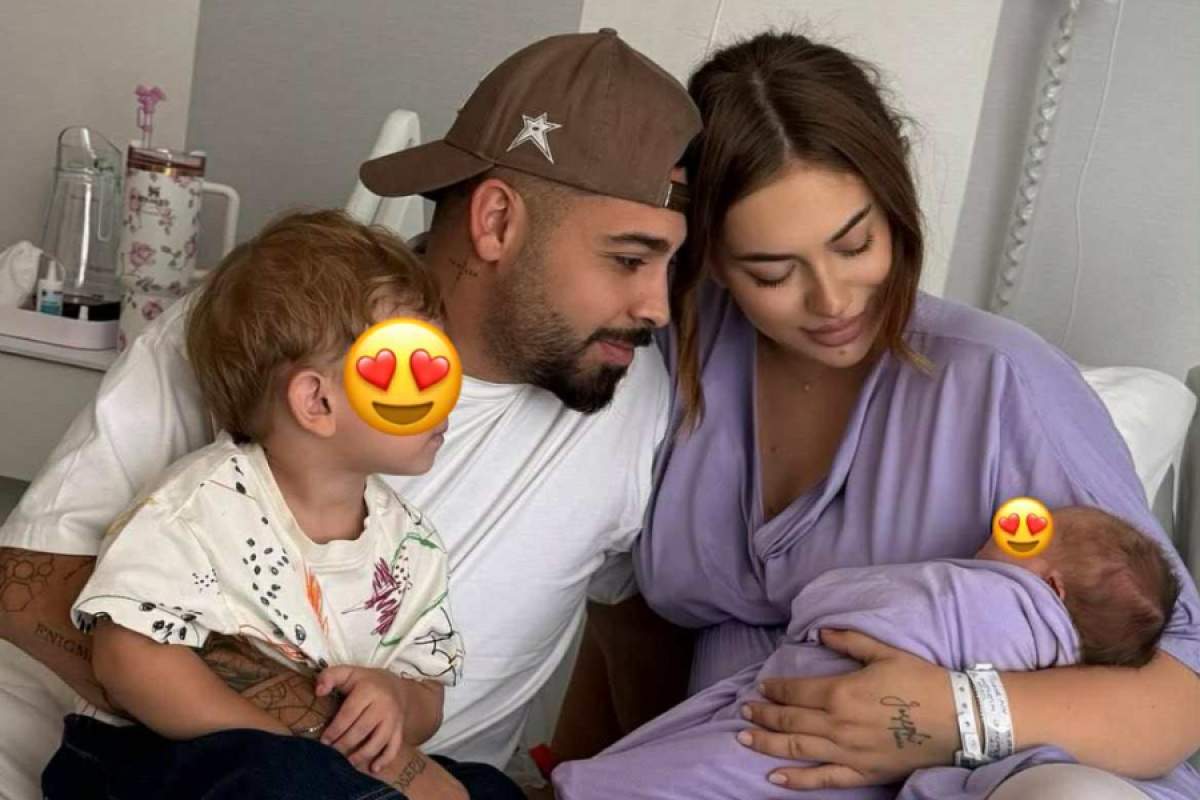 Luis Gabriel și Haziran și-au dus fetița acasă! Micuța Meleim a fost întâmpinată cu un decor de vis | VIDEO