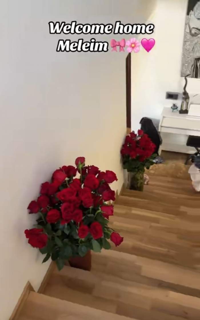 Luis Gabriel și Haziran și-au dus fetița acasă! Micuța Meleim a fost întâmpinată cu un decor de vis | VIDEO