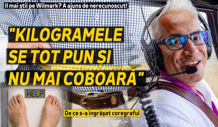Il mai ştii pe Wilmark? A ajuns de nerecunoscut! De ce s-a îngrăşat coregraful "Kilogramele se tot pun și nu mai coboară"