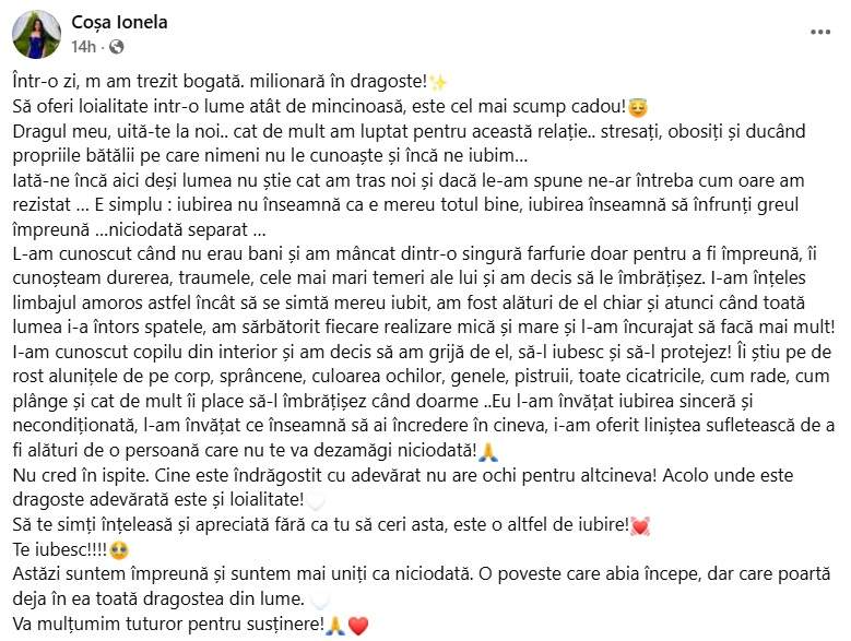 Ionela Coșa de la Insula Iubirii, primele declarații după ce a fost cerută în căsătorie: "Într-o zi m-am trezit bogată, milionară..." 