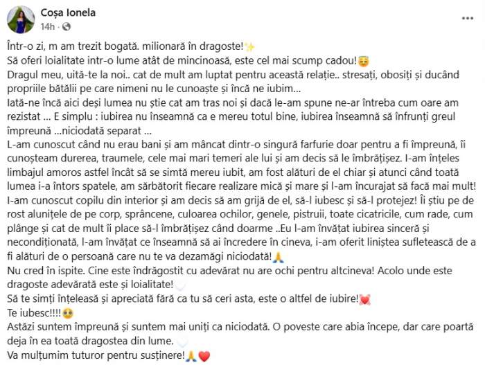 Ionela Coșa de la Insula Iubirii, primele declarații după ce a fost cerută în căsătorie: "Într-o zi m-am trezit bogată, milionară..." 
