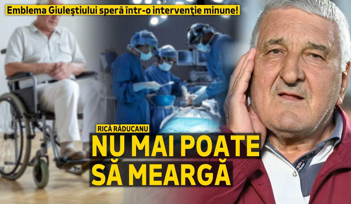 Rica Raducanu nu mai poate sa mearga! Emblema Giulestiului spera intr-o interventie minune