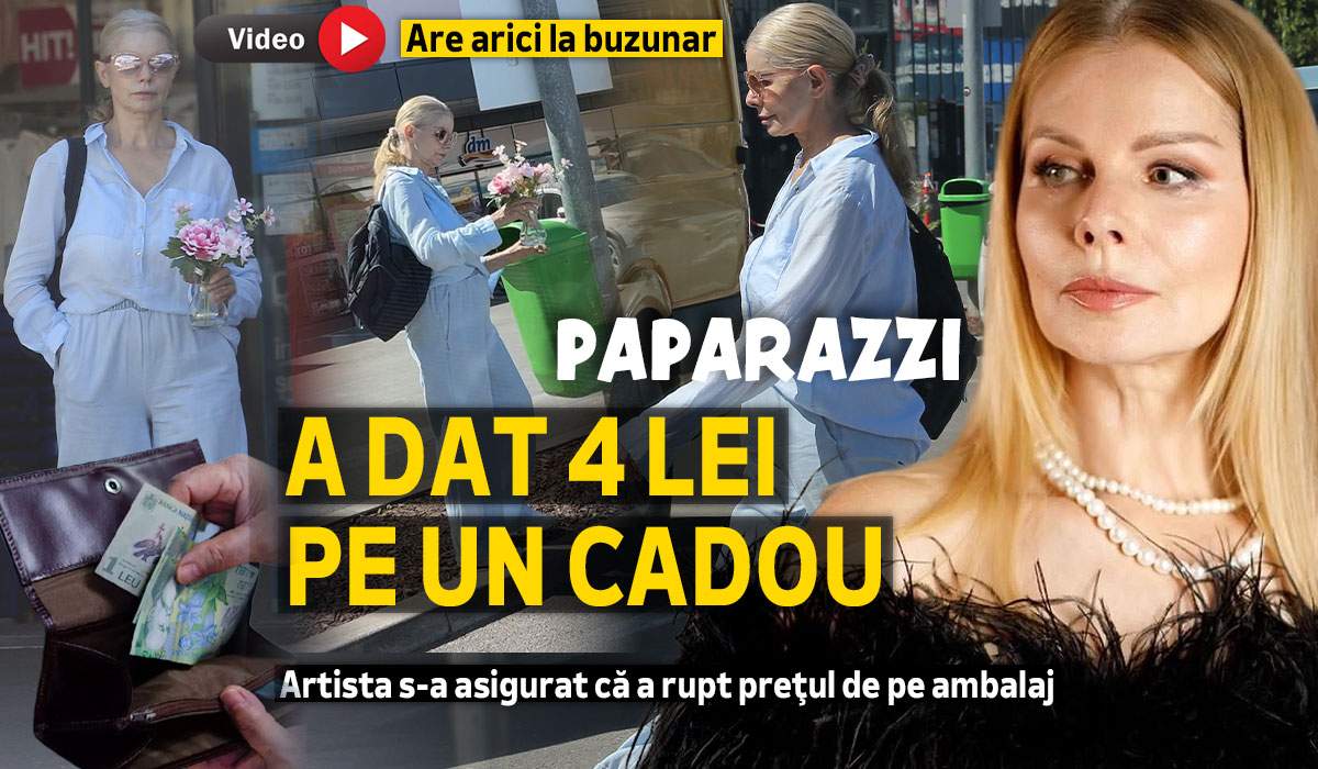Are arici la buzunar! A dat 4 lei pe un cadou! Artista s-a asigurat că a rupt preţul de pe ambalaj | PAPARAZZI