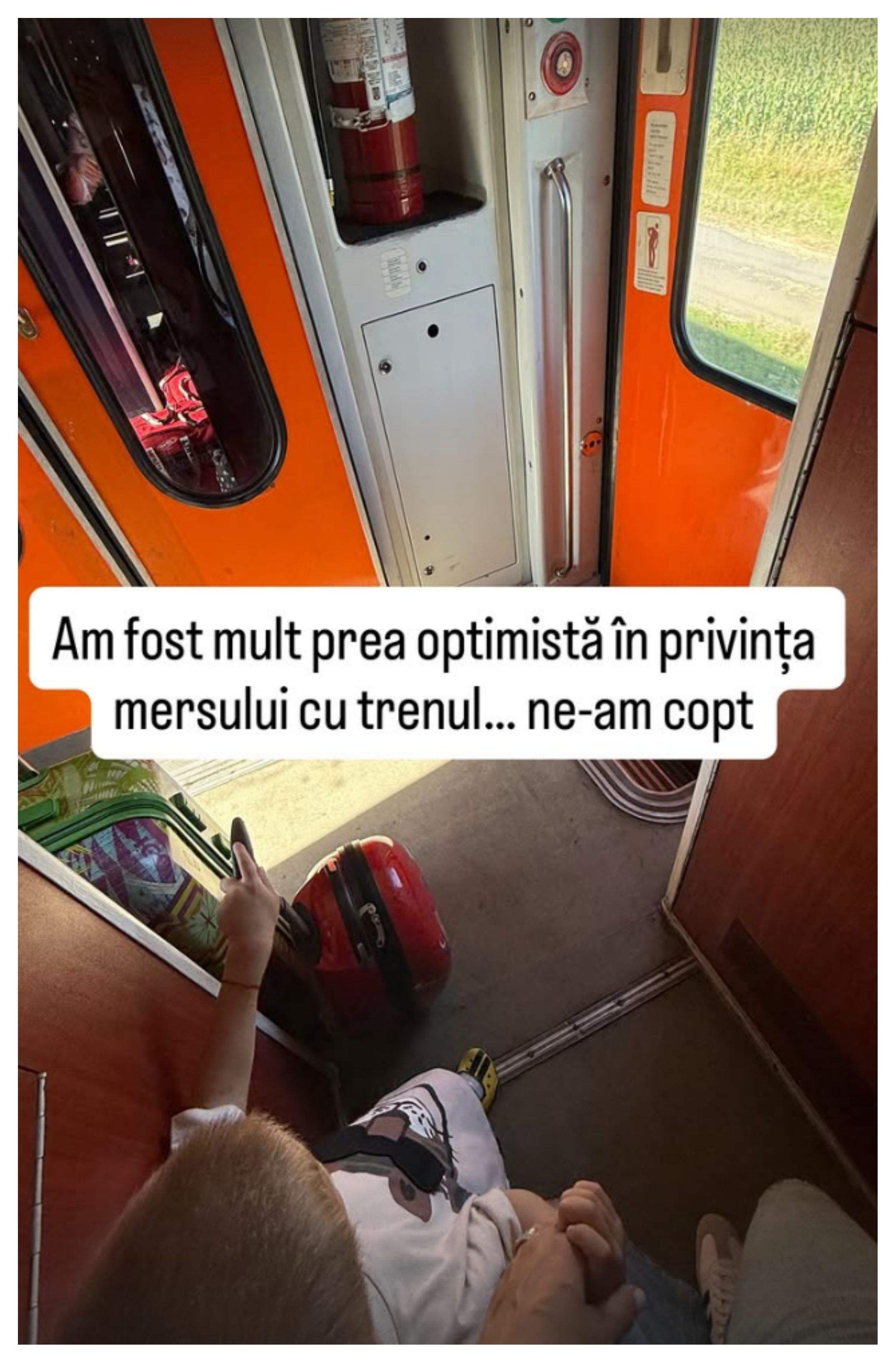 Gabriela Prisăcariu, vacanță cu fiul ei, Tiago, pentru prima dată. Cei doi au călătorit cu trenul împreună: „Am emoții”