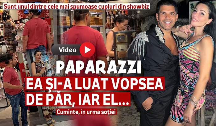 Sunt unul dintre cele mai spumoase cupluri din showbizz! Brigitte și-a luat vopsea de păr, iar Florin Pastramă… Cuminte, în urma soției | PAPARAZZI