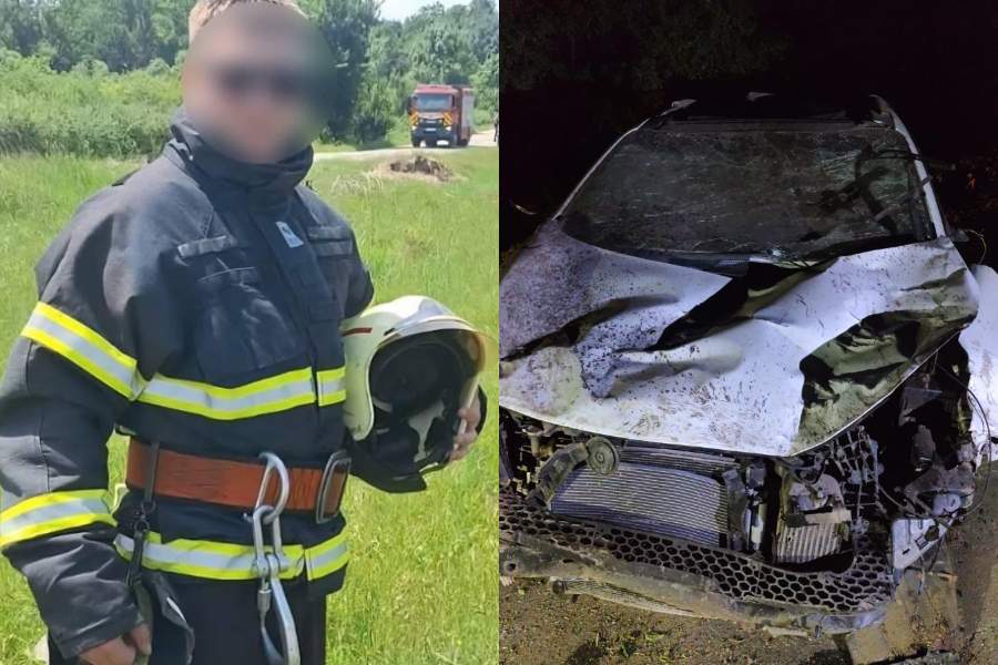 Cine e tânărul care a murit în tragicul accidentul dintre Lipova și Neudorf. Alex avea 22 de ani și era pompier voluntar | FOTO
