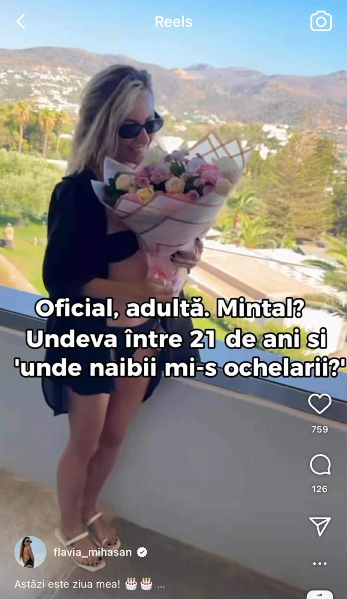 Flavia Mihășan își sărbătorește ziua de naștere în vacanță! Asistenta de la Neatza împlinește 41 de ani | VIDEO