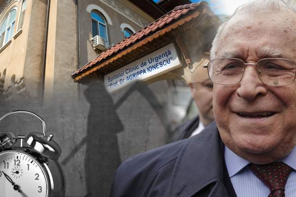 Data și ora exactă la care a murit Ion Iliescu. Comunicatul dat de Spitalul Clinic de Urgență „Prof. Dr. Agrippa Ionescu”, unde a fost internat