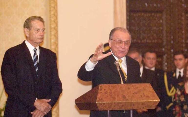 ion iliescu si regele mihai